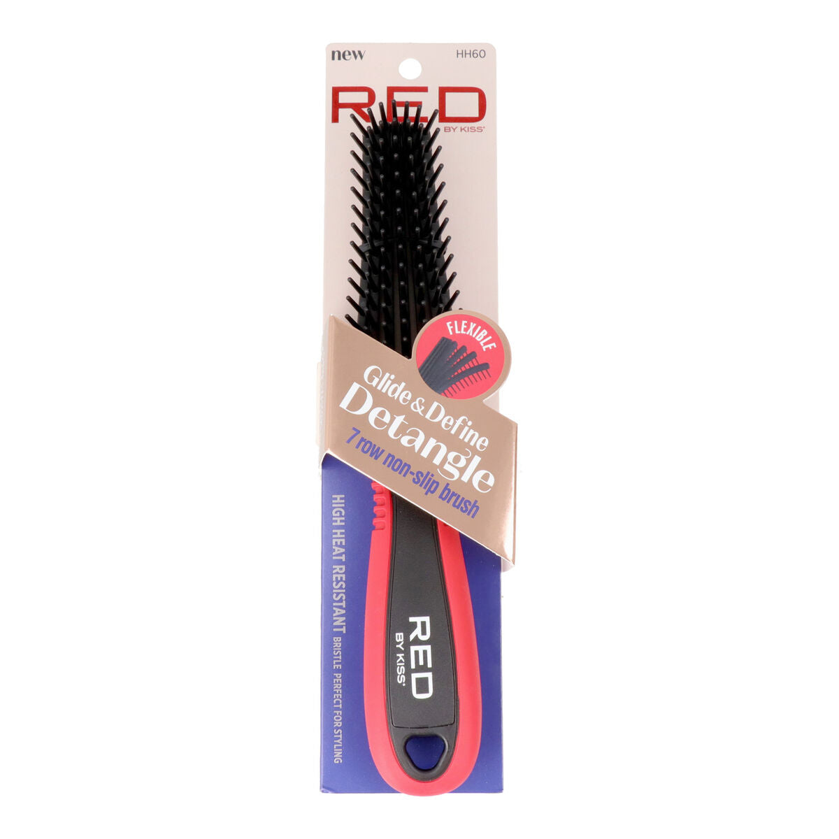 Detangling Hairbrush Red Kiss Kiss Ez -  Beauty, Hair care -  Red Kiss.