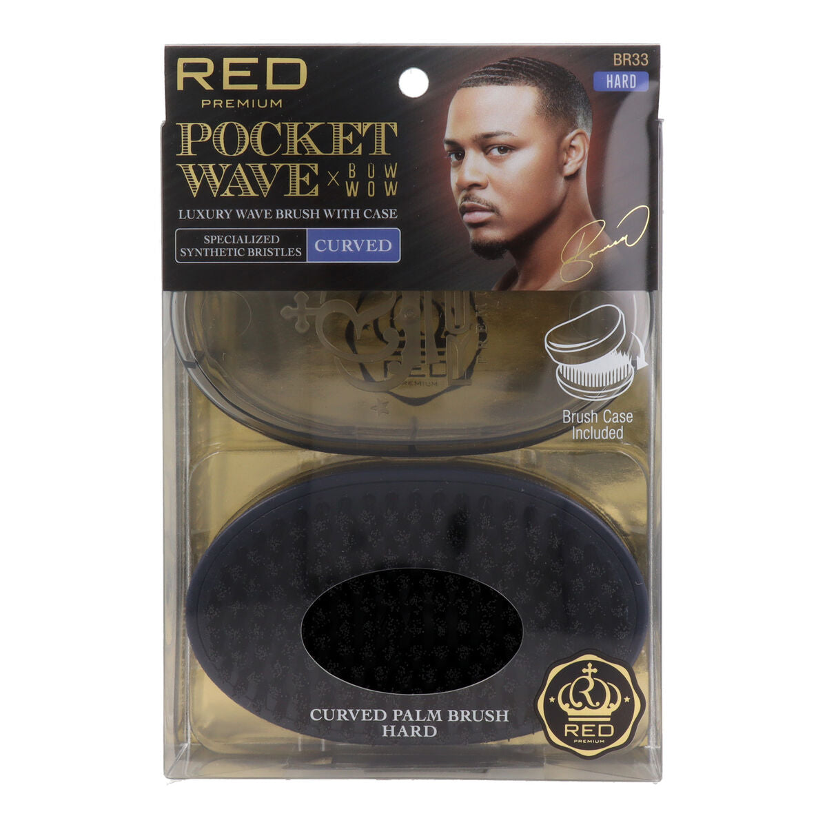 Detangling Hairbrush Red Kiss Kiss Pocket -  Beauty, Hair care -  Red Kiss.