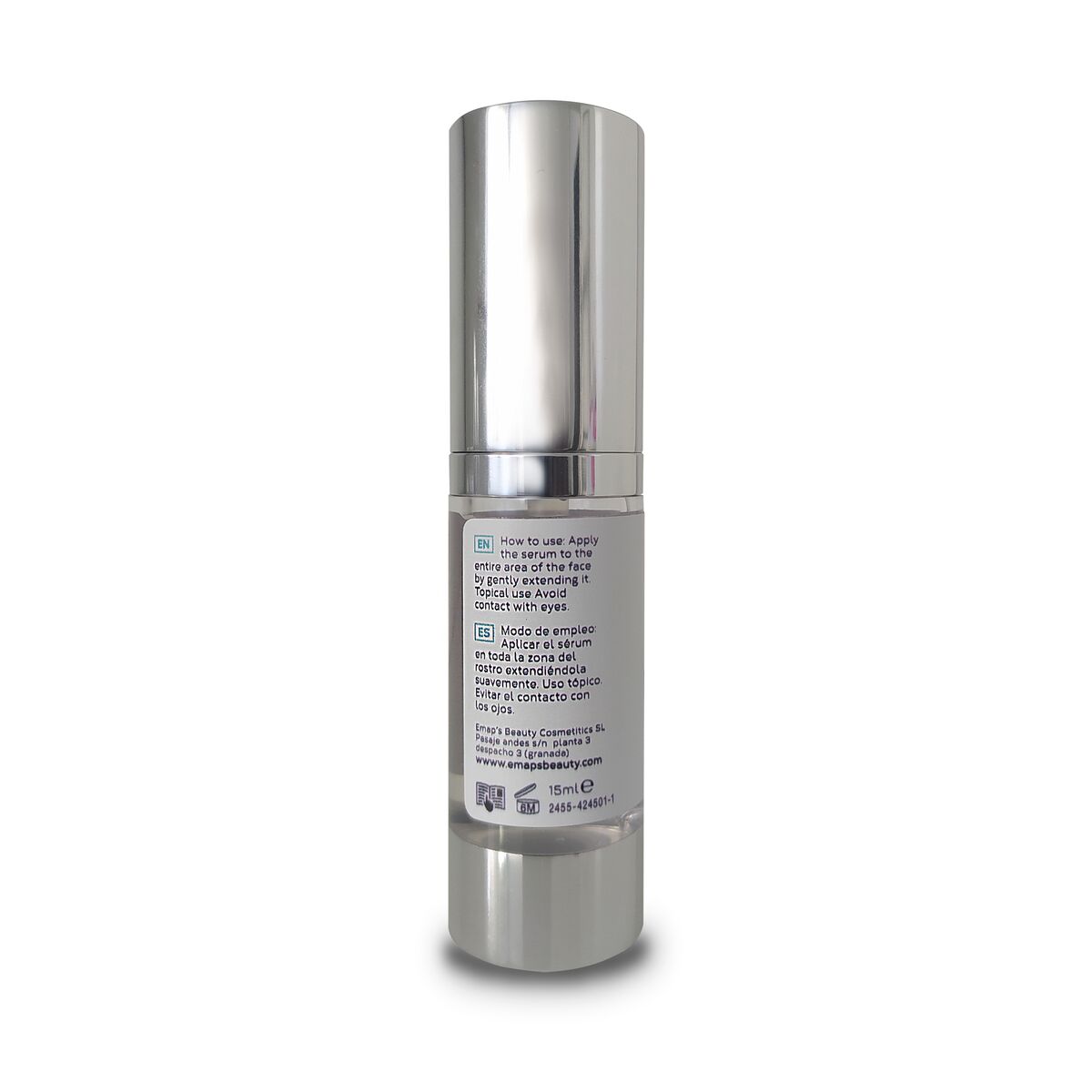 Facial Serum Emap'S Beauty & Cosmetics 15 ml Hyaluronic Acid -  Beauty, Skin care -  Emap'S Beauty & Cosmetics.