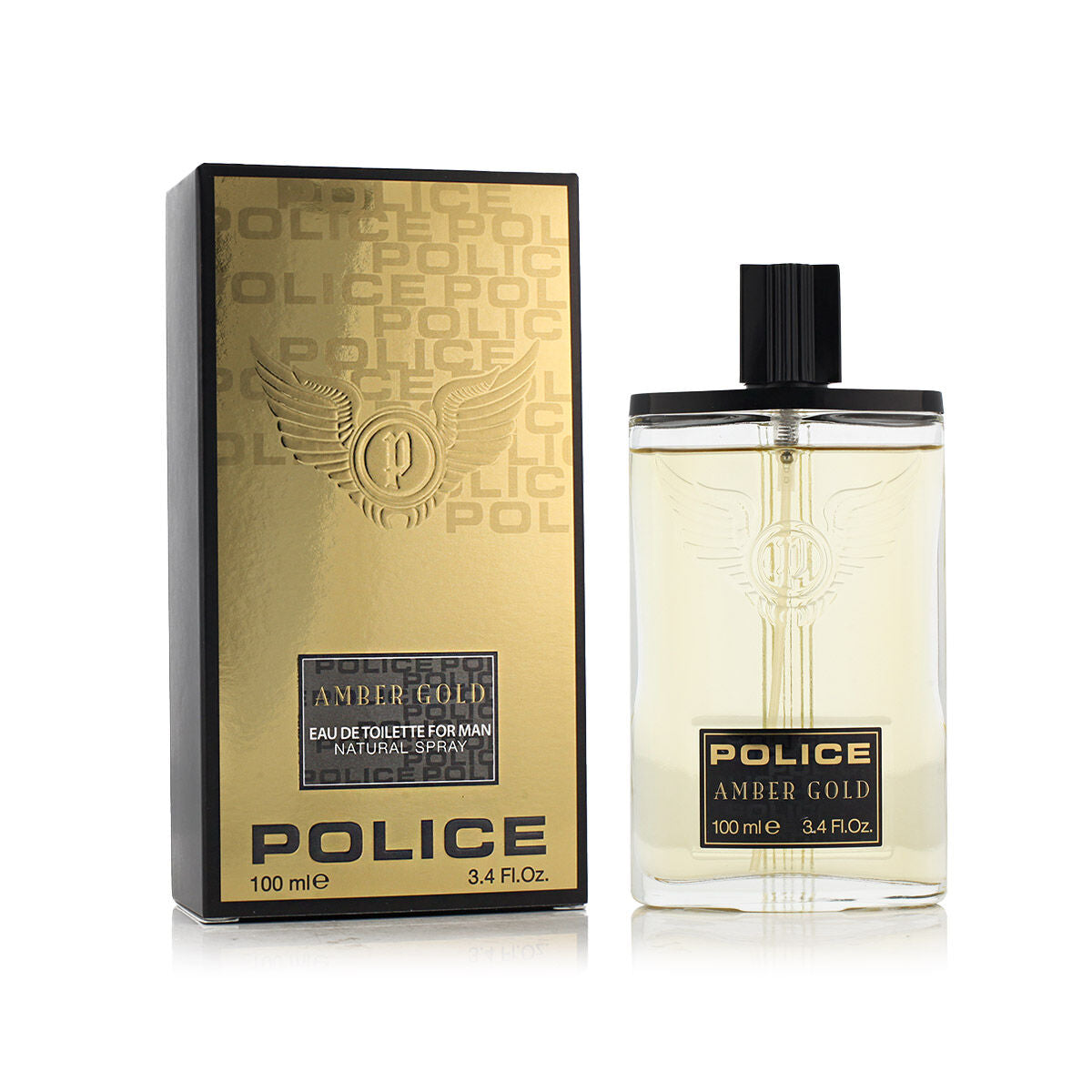 Men's Perfume Police EDT Amber Gold 100 ml -  Beauty, Perfumes and fragrances -  Police.