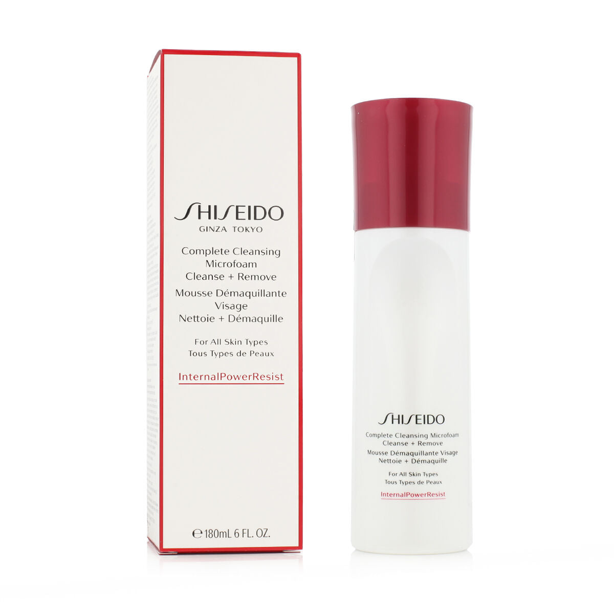 Cleansing Foam Shiseido InternalPowerResist 180 ml -  Beauty, Skin care -  Shiseido.
