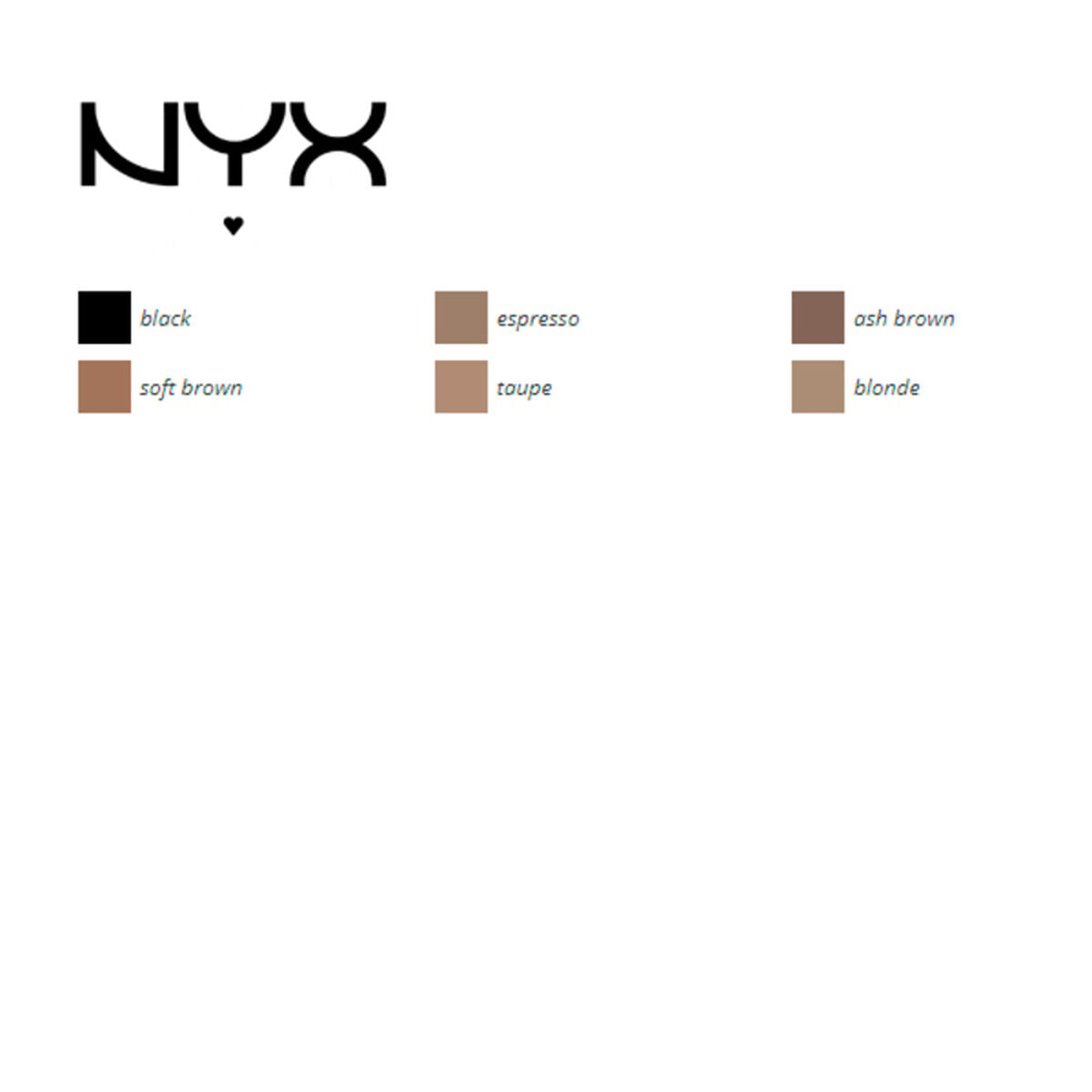 Eyebrow Make-up Precision NYX (0,13 g) -  Beauty, Make-up -  NYX.