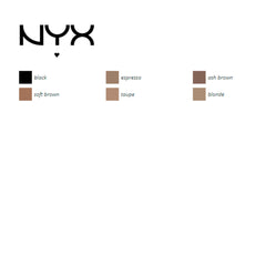 Eyebrow Make-up Precision NYX (0,13 g) -  Beauty, Make-up -  NYX.