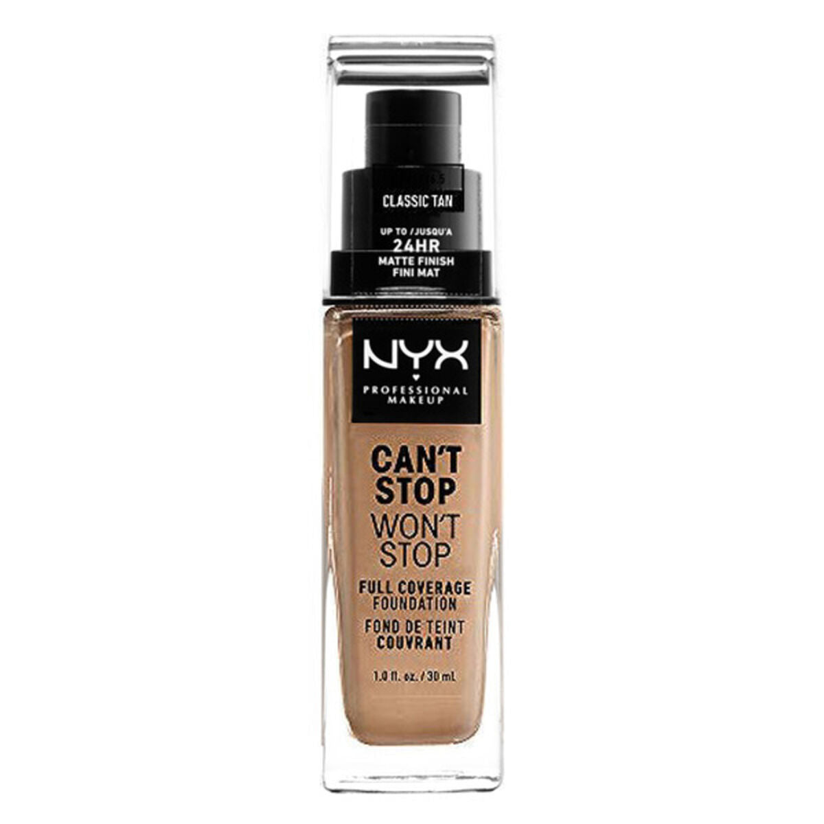 Liquid Make Up Base Can't Stop Won't Stop NYX (30 ml) (30 ml) -  Beauty, Make-up -  NYX.