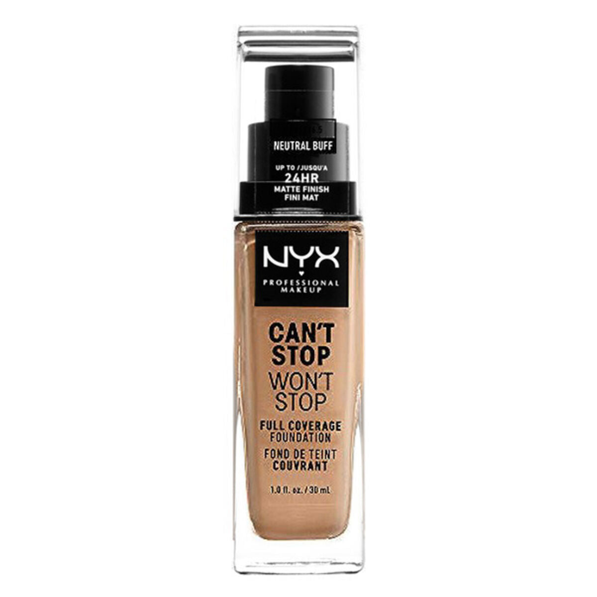 Liquid Make Up Base Can't Stop Won't Stop NYX (30 ml) (30 ml) -  Beauty, Make-up -  NYX.