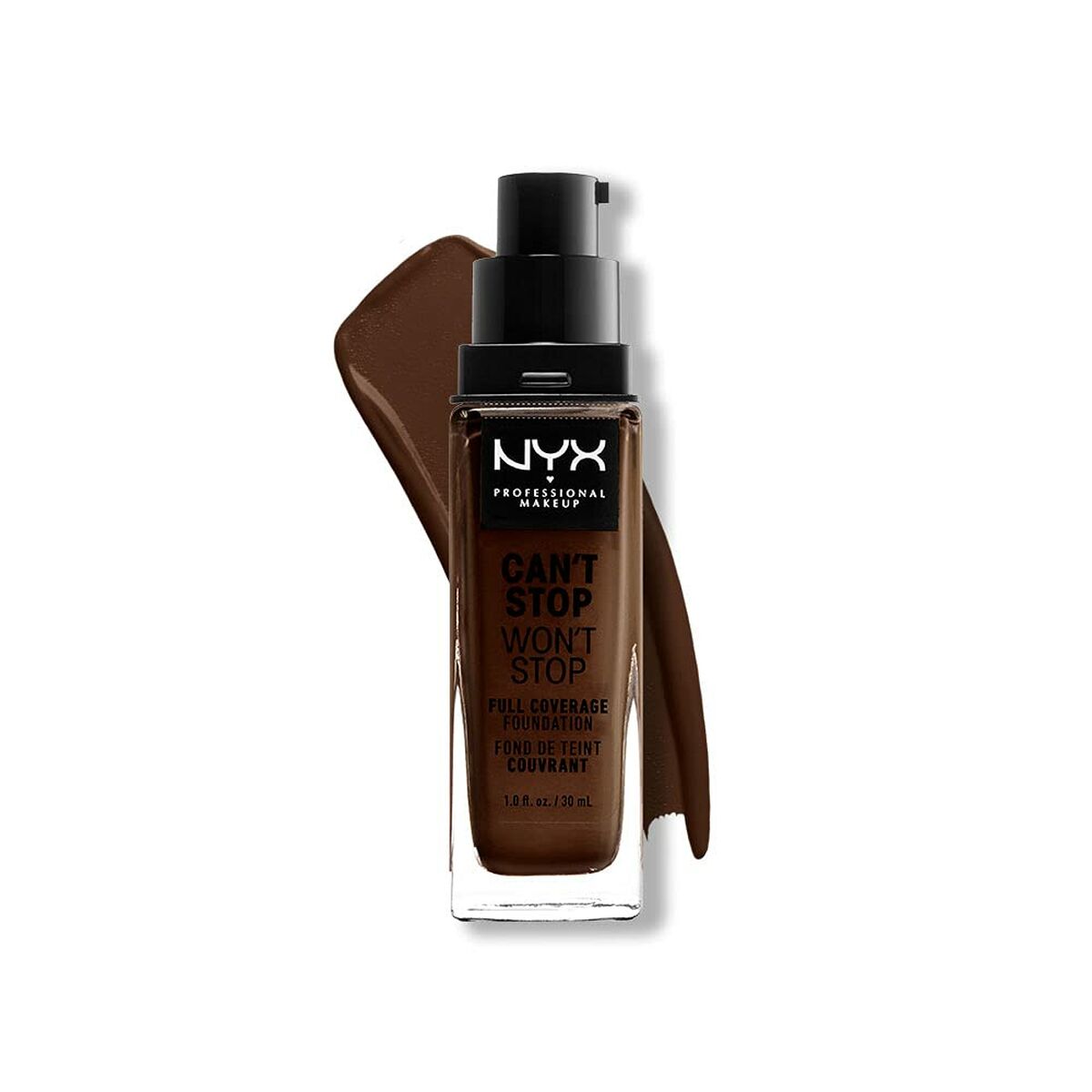 Crème Make-up Base NYX Can't Stop Won't Stop Deep Ebony 30 ml -  Beauty, Make-up -  NYX.