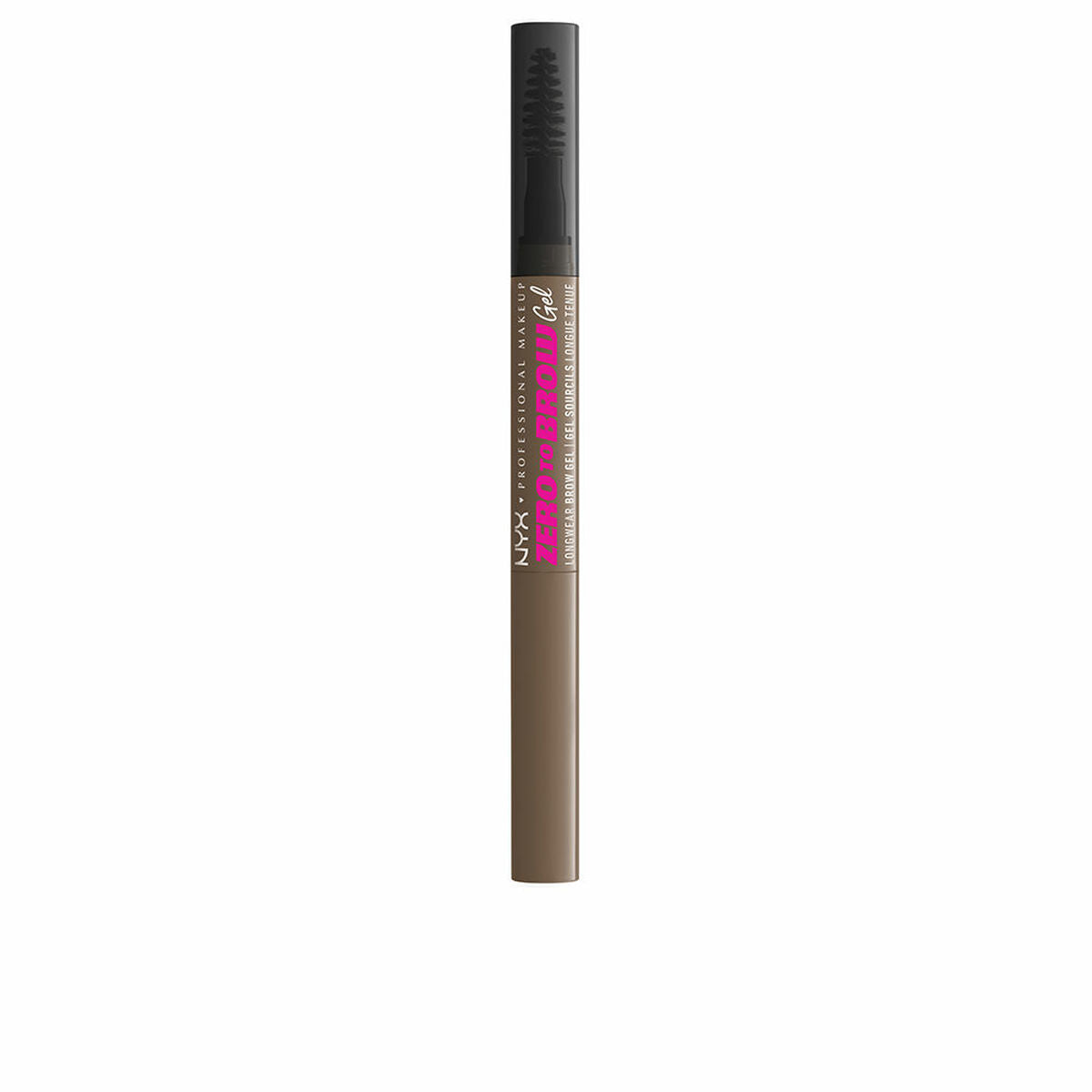 Eyebrow Volumising Gel NYX Zero To Brow Nº 02 Ash brown 2 ml -  Beauty, Make-up -  NYX.