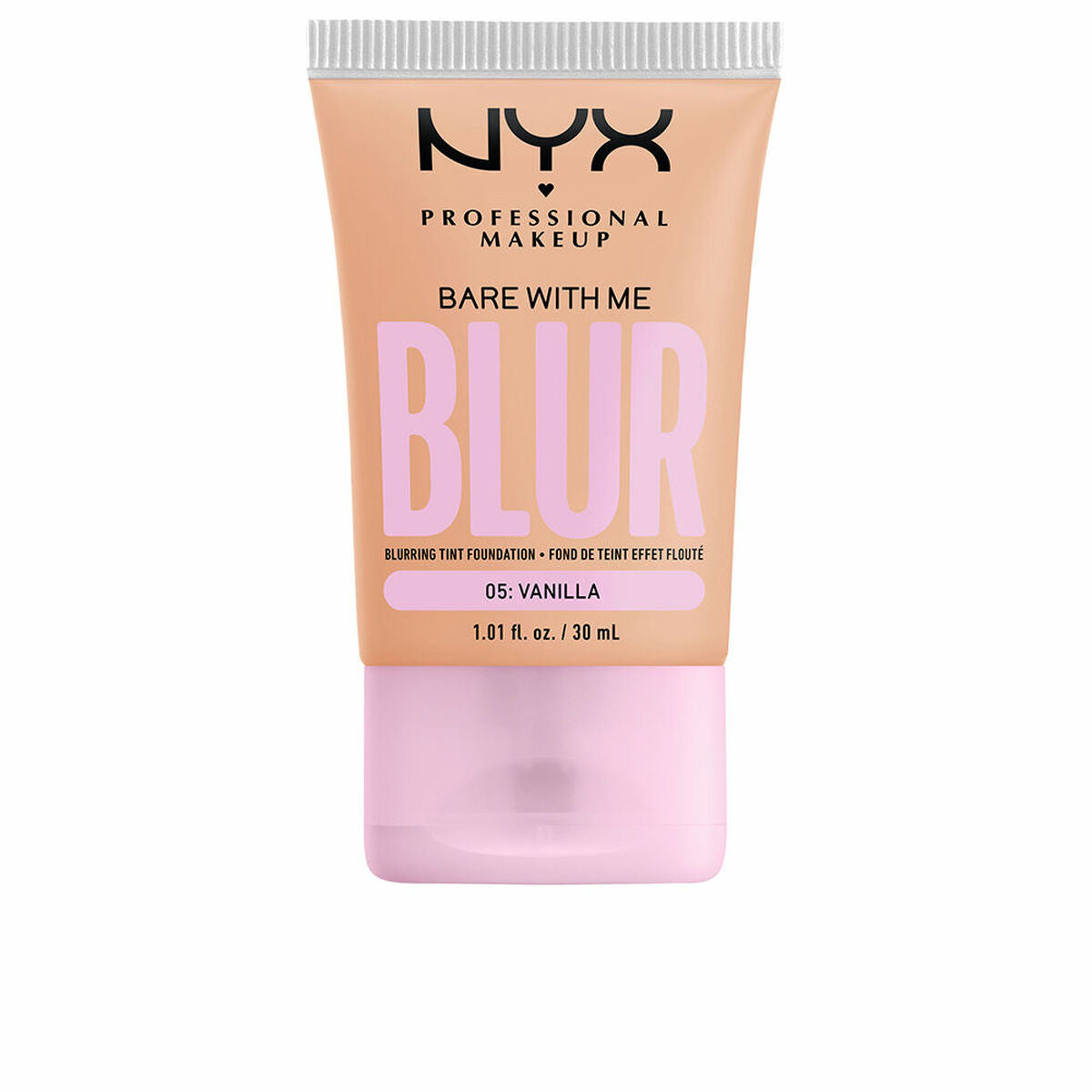 Liquid Make Up Base NYX Bare With Me Blur Nº 05-vanilla 30 ml -  Beauty, Make-up -  NYX.