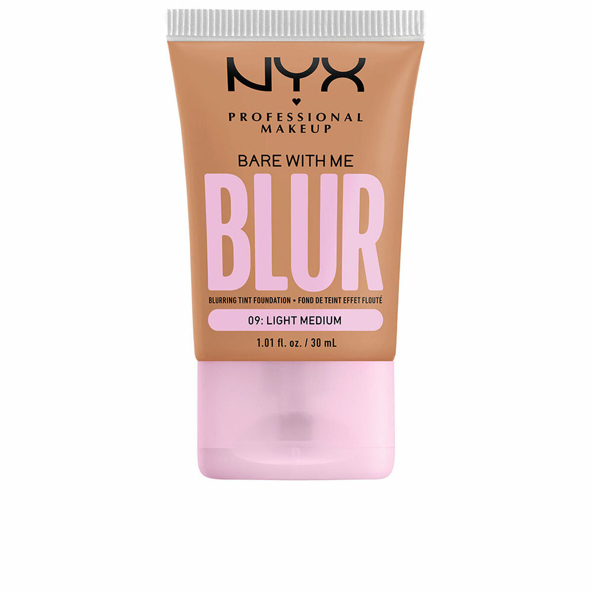 Liquid Make Up Base NYX Bare With Me Blur Nº 09-light medium 30 ml -  Beauty, Make-up -  NYX.