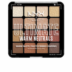 Eye Shadow Palette NYX Ultimate #Warm neutrals 16 x 0,83 g -  Beauty, Make-up -  NYX.
