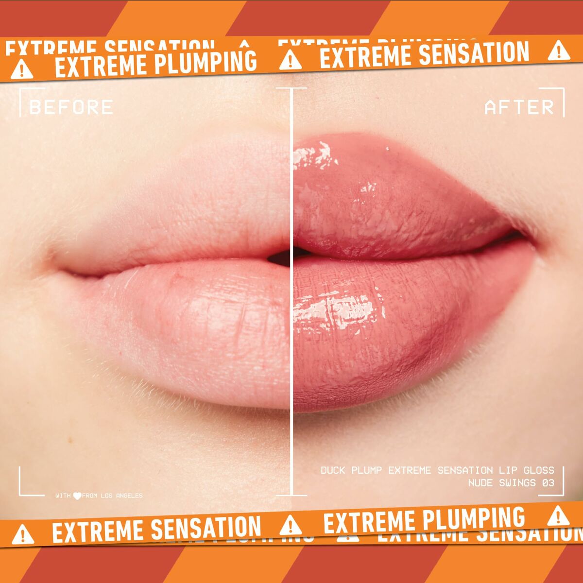 Lip-gloss NYX Duck Plump Nude swings 6,8 ml -  Beauty, Make-up -  NYX.