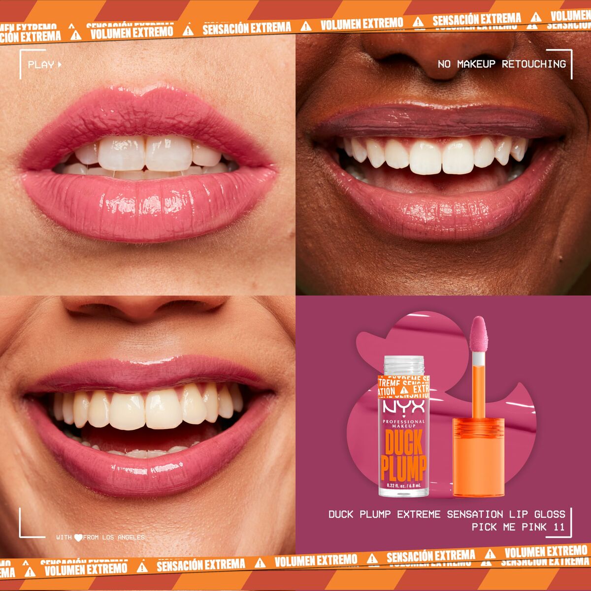 Lip-gloss NYX Duck Plump Pink me pink 6,8 ml -  Beauty, Make-up -  NYX.