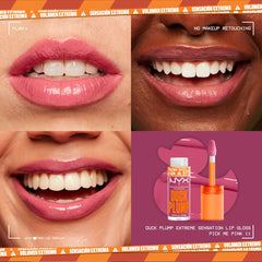 Lip-gloss NYX Duck Plump Pink me pink 6,8 ml -  Beauty, Make-up -  NYX.