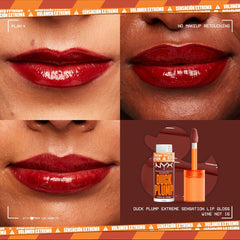 Lip-gloss NYX Duck Plump Wine not 6,8 ml -  Beauty, Make-up -  NYX.