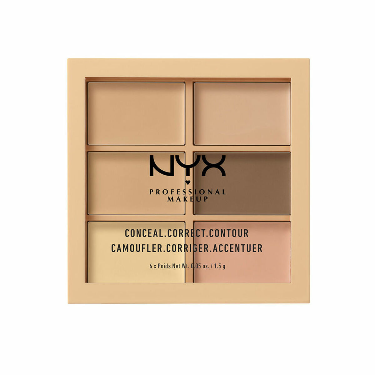 Make-Up Set NYX Conceal Correct Contour 6 x 1,5 g Palette 1,5 g -  Beauty, Make-up -  NYX.