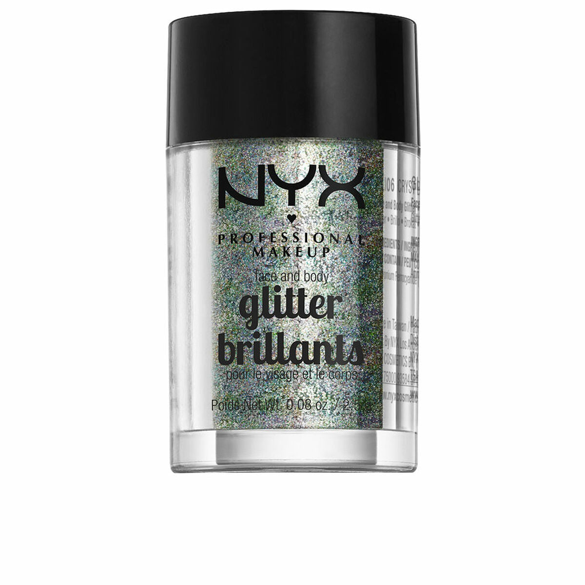 Glitter NYX Glitter Brillants Crystal 2,5 g -  Beauty, Make-up -  NYX.