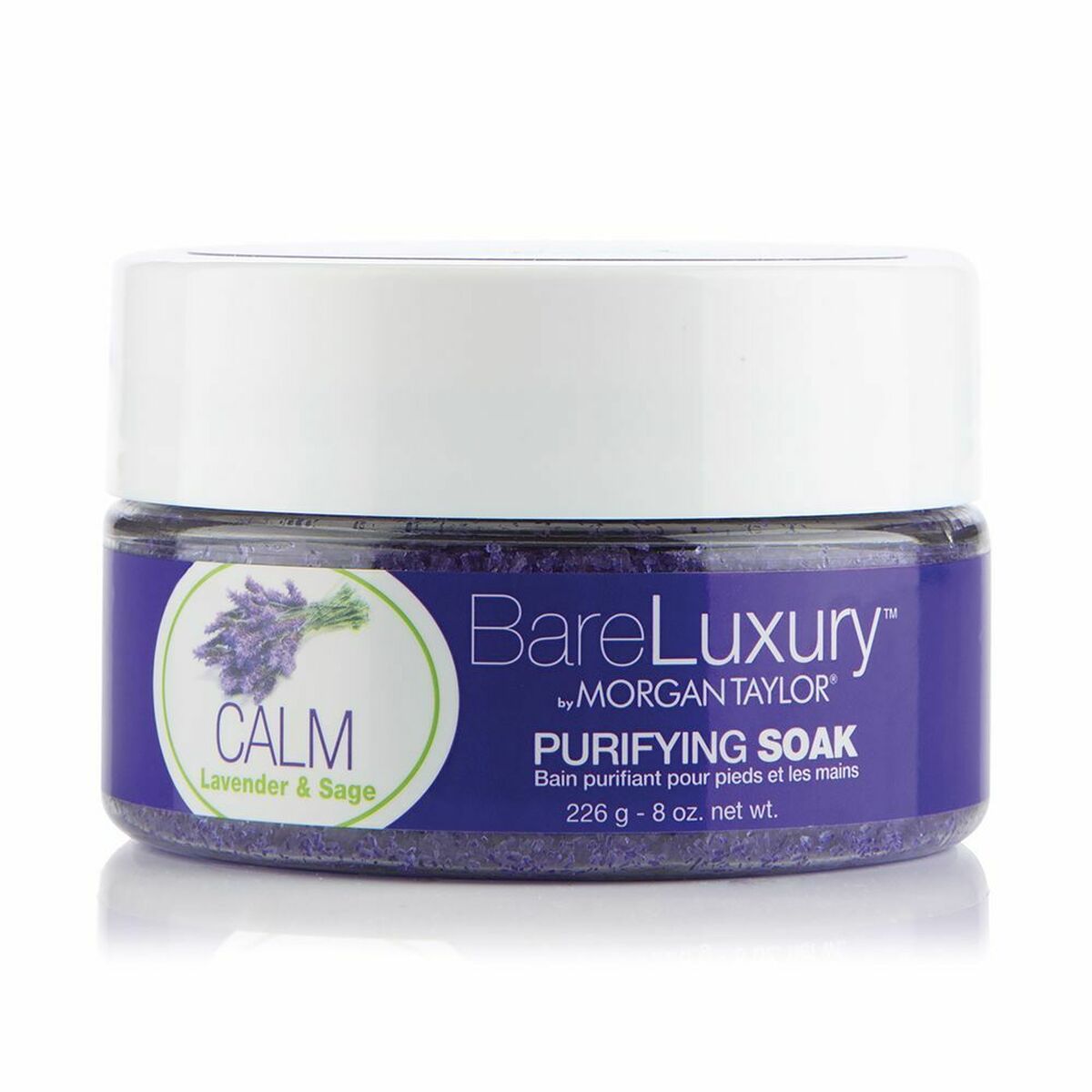 Foot Mask Morgan Taylor Calm 226 g Feet Sage Lavendar -  Beauty, Skin care -  Morgan Taylor.