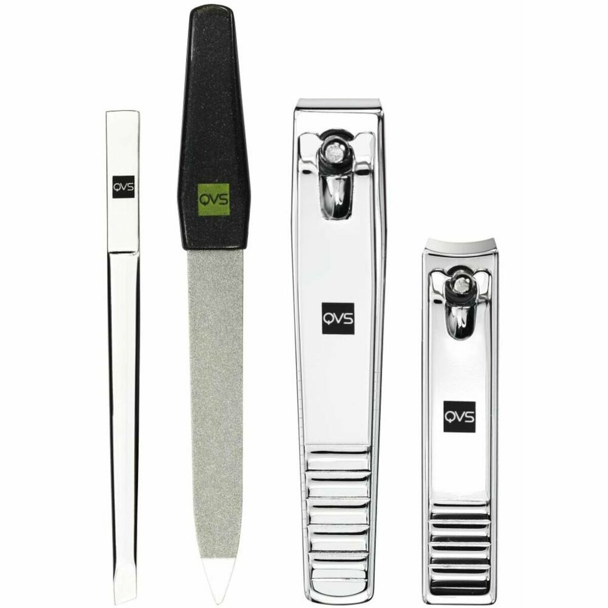 Manicure Set QVS 100670061 2 Pieces (4 pcs) -  Beauty, Manicure and pedicure -  QVS.