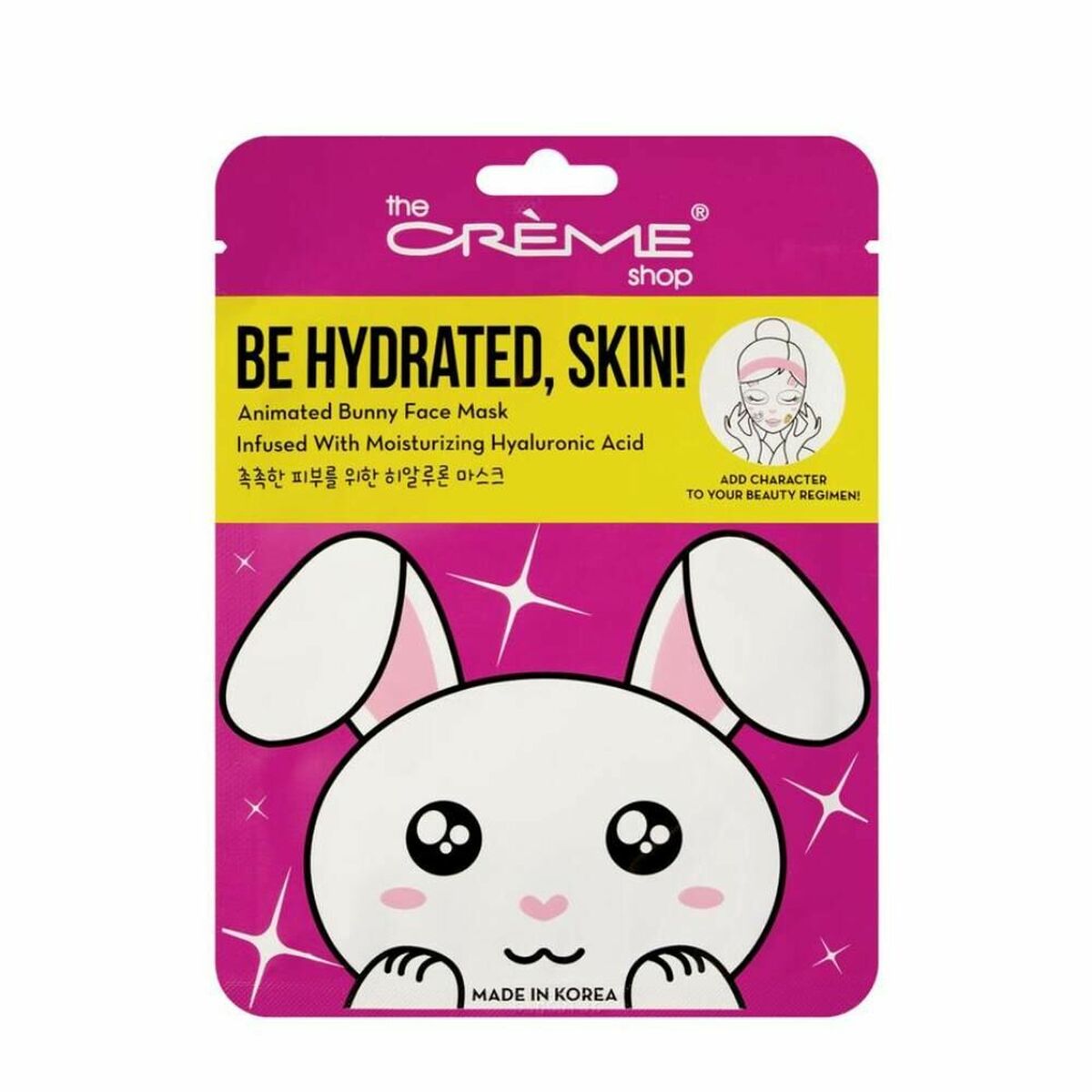 Facial Mask The Crème Shop Be Hydrated, Skin! Bunny (25 g) -  Beauty, Skin care -  The Crème Shop.