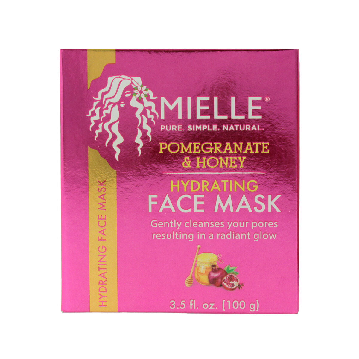 Facial Mask Mielle Pomegranate Honey Hydrating (100 g) -  Beauty, Skin care -  Mielle.