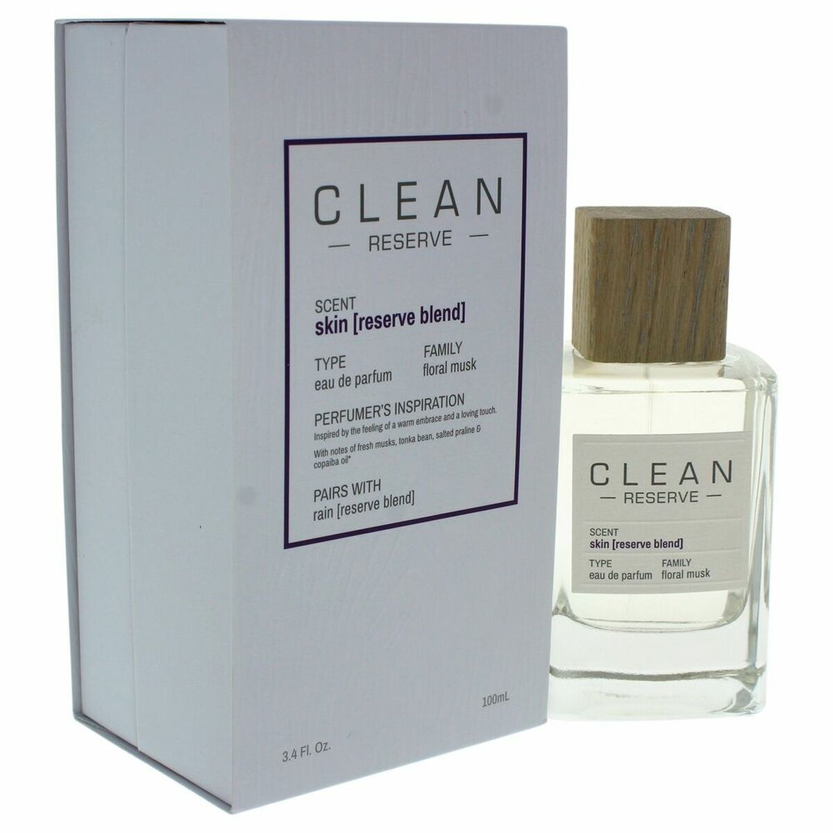 Women's Perfume Reserve Skin Clean EDP 100 ml EDP -  Beauty, Perfumes and fragrances -  Clean.