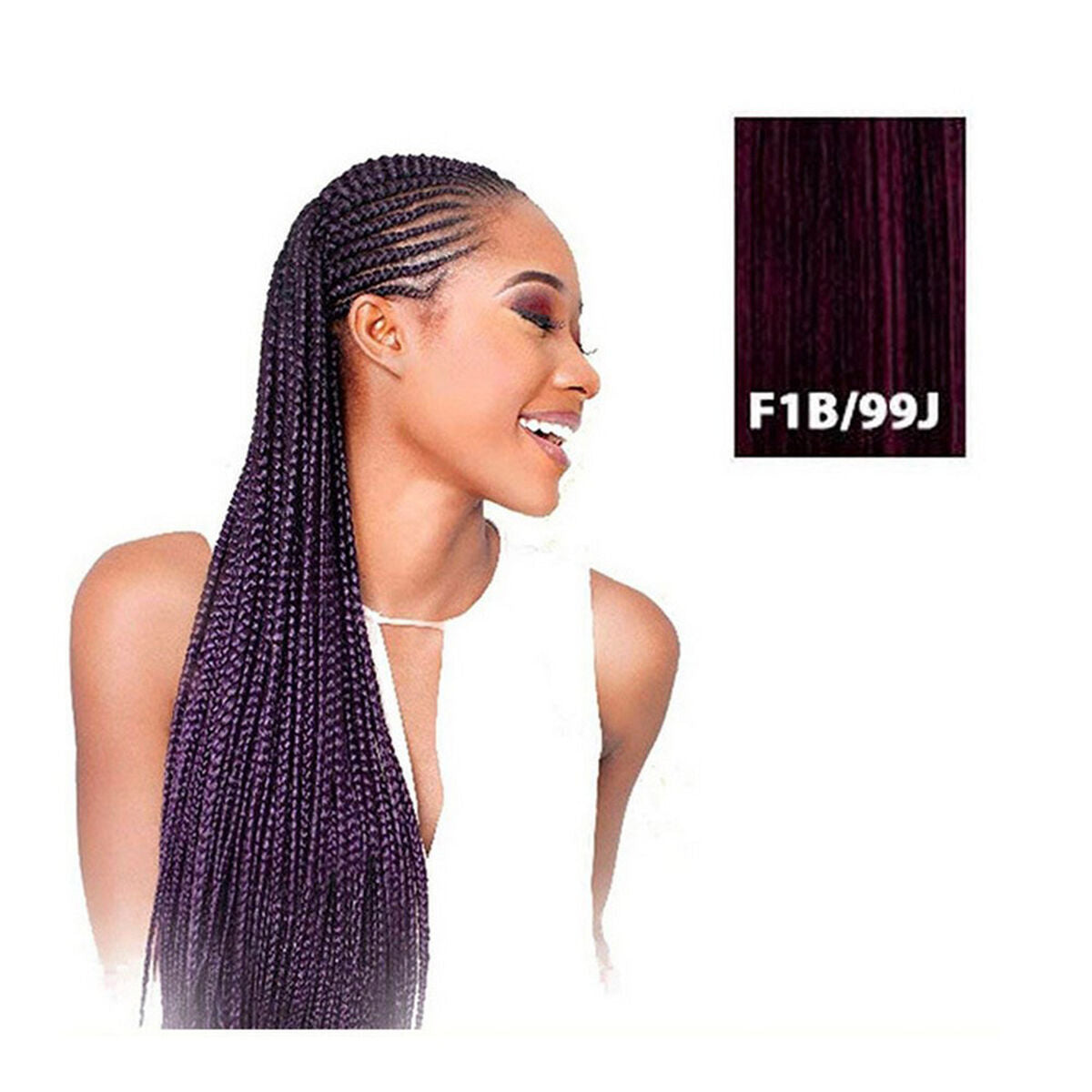 Hair extensions X-Pression Nº 1b/99j -  Beauty, Hair care -  X-Pression.