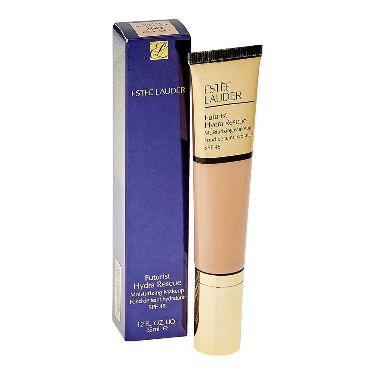 Facial Corrector Estee Lauder Futurist Hydra Rescue Moisturizing Makeup SPF45 Nº 2N1 Desert -  Beauty, Make-up -  Estee Lauder.
