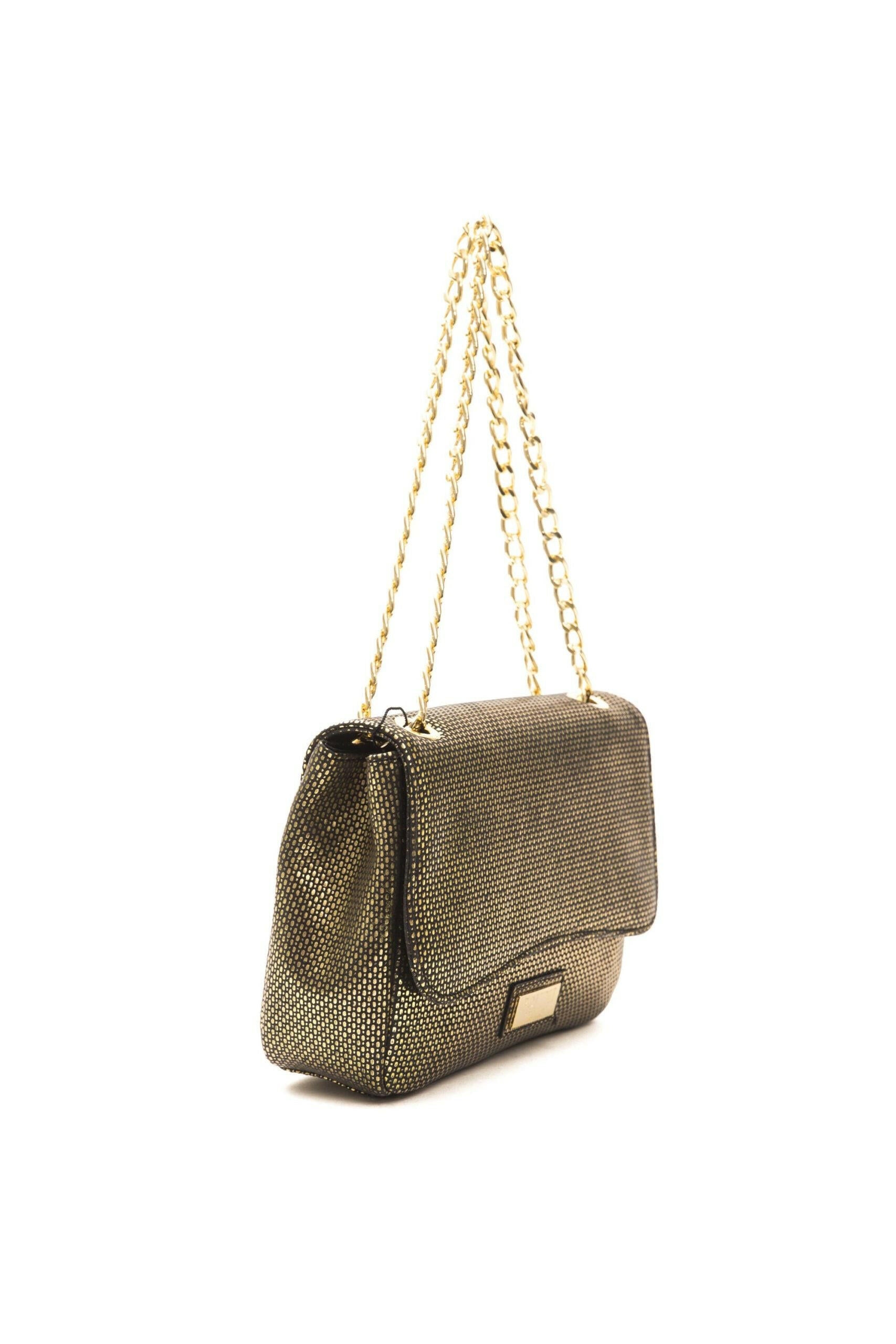 Pompei Donatella Black Leather Women Crossbody Bag -  Luxury Cross Body Bag for Women -  Pompei Donatella.