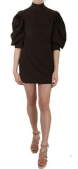 Dolce & Gabbana Brown Corduroy Bodycon Cotton Mini Dress -   -  Dolce & Gabbana.