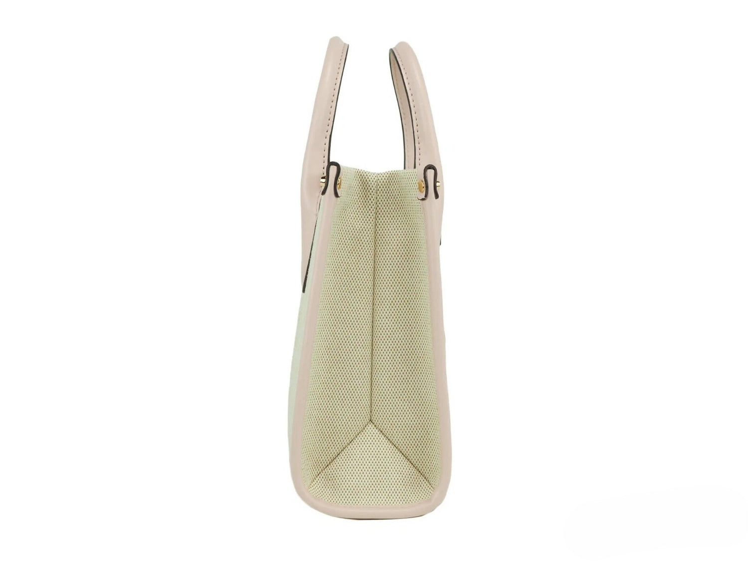Michael Kors - Chic Canvas Small Shopper Crossbody Handbag - Powder Blush Michael Kors