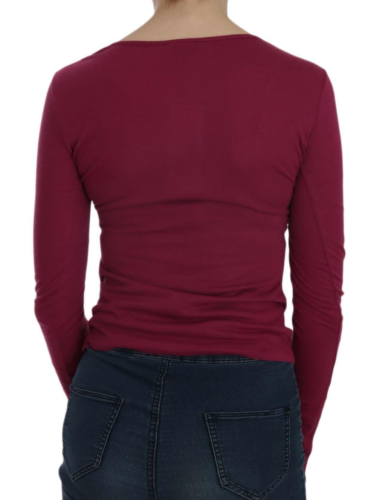 Exte Crystal Embellished Long Sleeve Casual Top -   -  Exte.