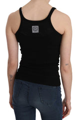 PINK MEMORIES Black Sleeveless Spaghetti Strap Blouse -   -  PINK MEMORIES.