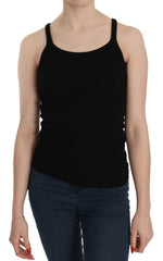 PINK MEMORIES Black Sleeveless Spaghetti Strap Blouse -   -  PINK MEMORIES.
