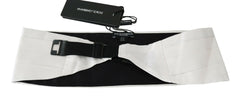 Dolce & Gabbana White Men Waist Belt 100% Silk Cummerbund -  Men´s Cummerbund -  Dolce & Gabbana.