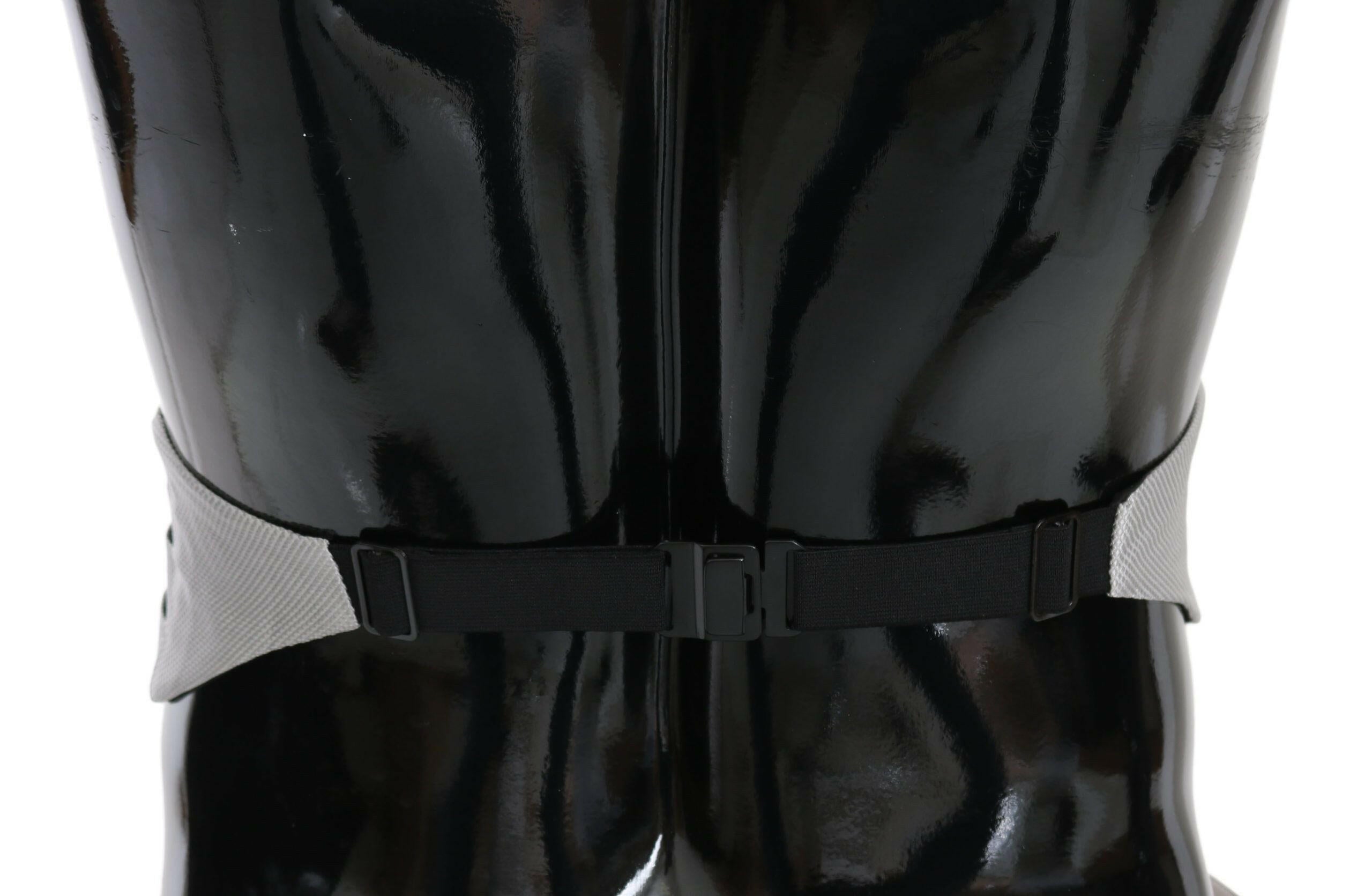 Dolce & Gabbana Gray Men Waist Belt 100% Silk Cummerbund -  Men´s Cummerbund -  Dolce & Gabbana.