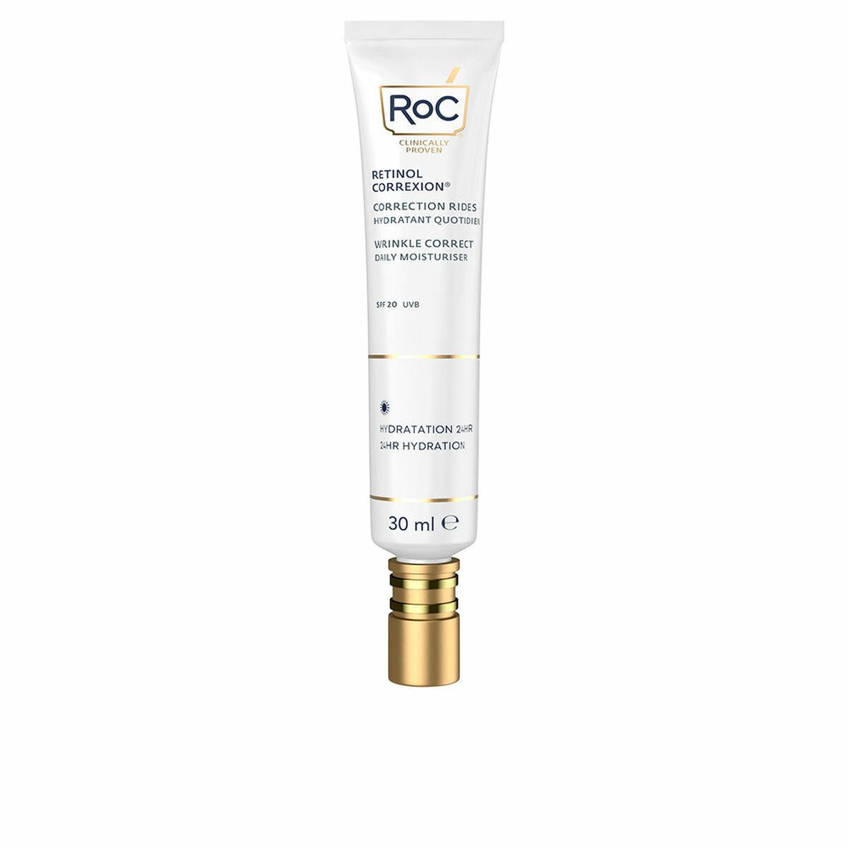 Anti-Wrinkle Cream Roc Wrinkle Correct Spf 30 Vitamin E Retinol 30 ml -  Beauty, Skin care -  Roc.