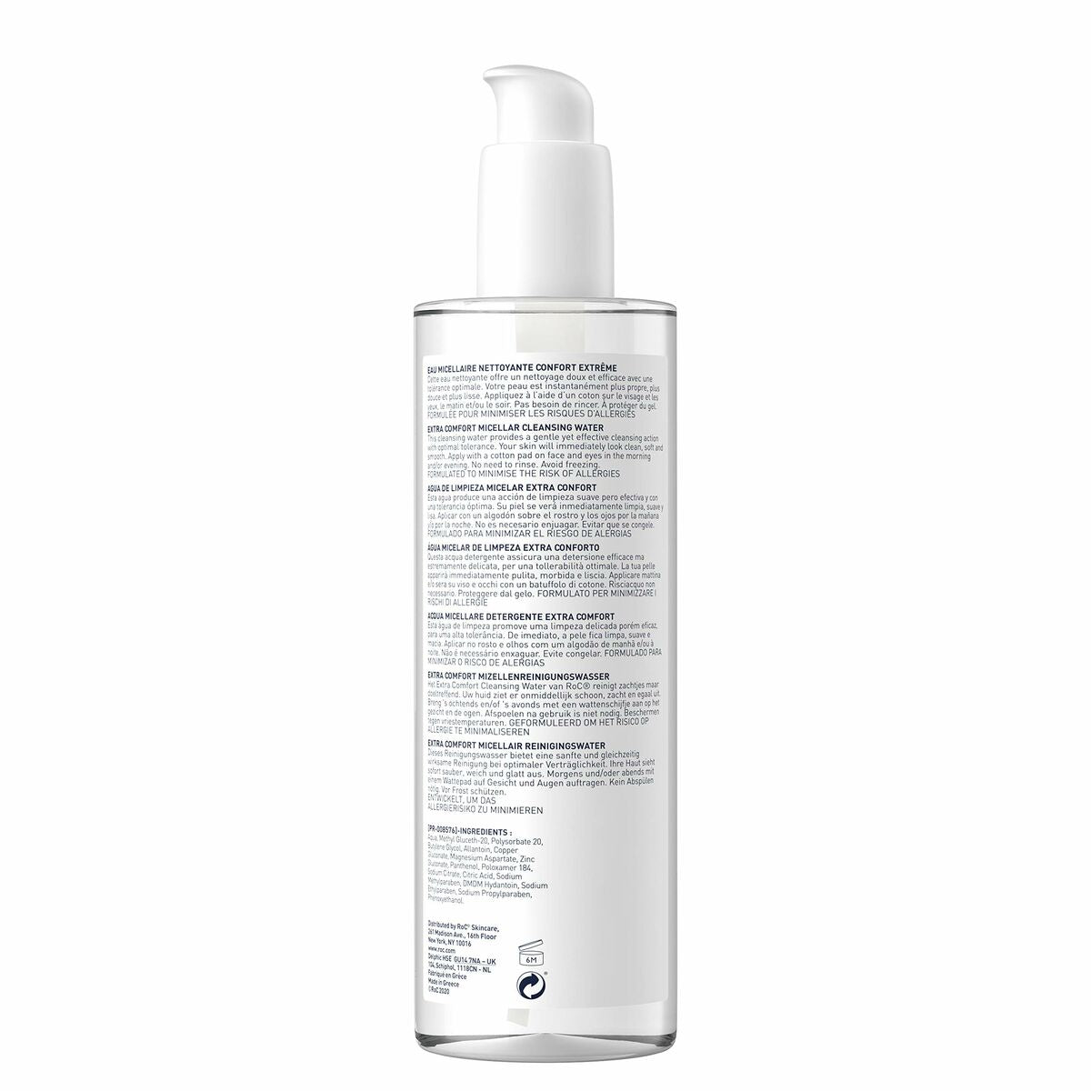 Micellar Water Roc Agua Micelar 400 ml -  Beauty, Skin care -  Roc.