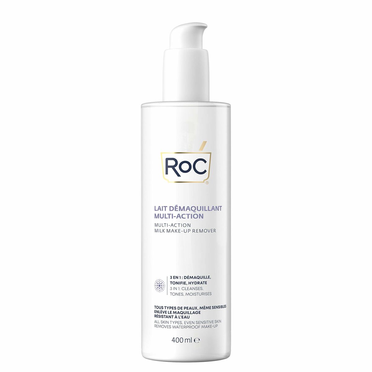 Facial Make Up Remover Cream Roc 3-in-1 (400 ml) -  Beauty, Skin care -  Roc.