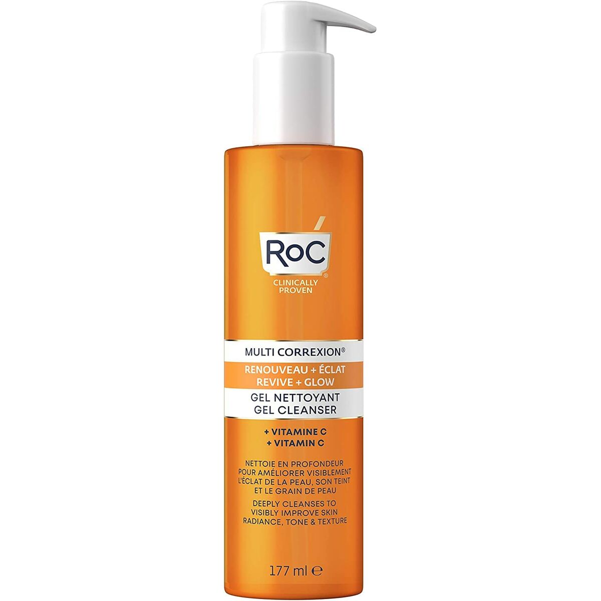 Facial Cleansing Gel Roc Revive Glow 177 ml -  Beauty, Skin care -  Roc.