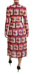 Dolce & Gabbana Purple Silk Bellezza A-Line Gown Dress -   -  Dolce & Gabbana.