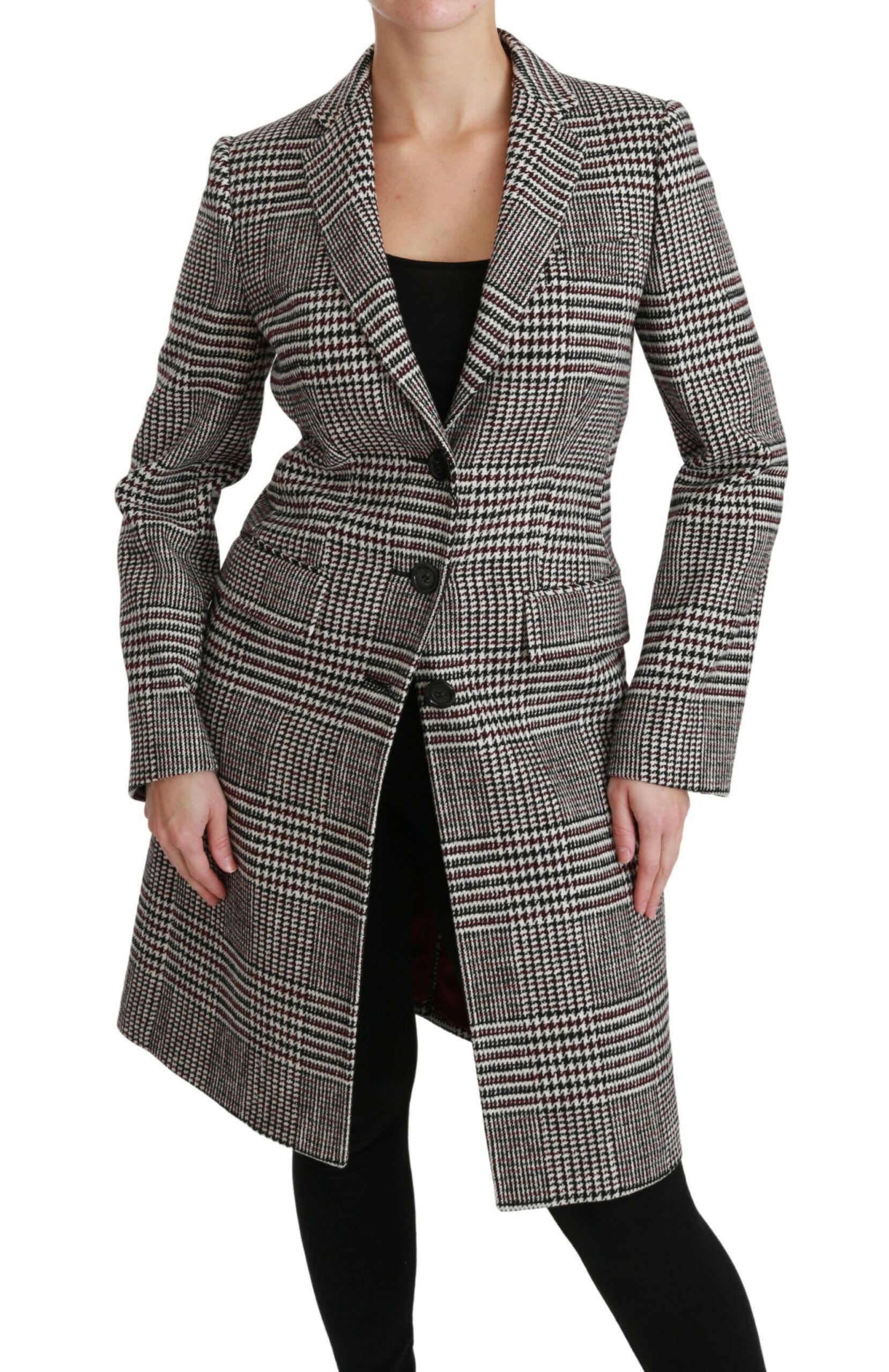 Dolce & Gabbana Multicolor Trench Knee Long Jacket Coat -   -  Dolce & Gabbana.