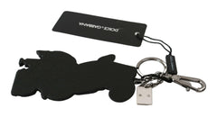 Dolce & Gabbana Leather Dominico Stefano SICILY WESTERN Badge Keychain -   -  Dolce & Gabbana.