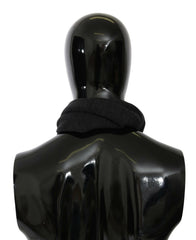 Dolce & Gabbana Gray #DGLovesLondon Wool Wrap Wool Scarf -   -  Dolce & Gabbana.