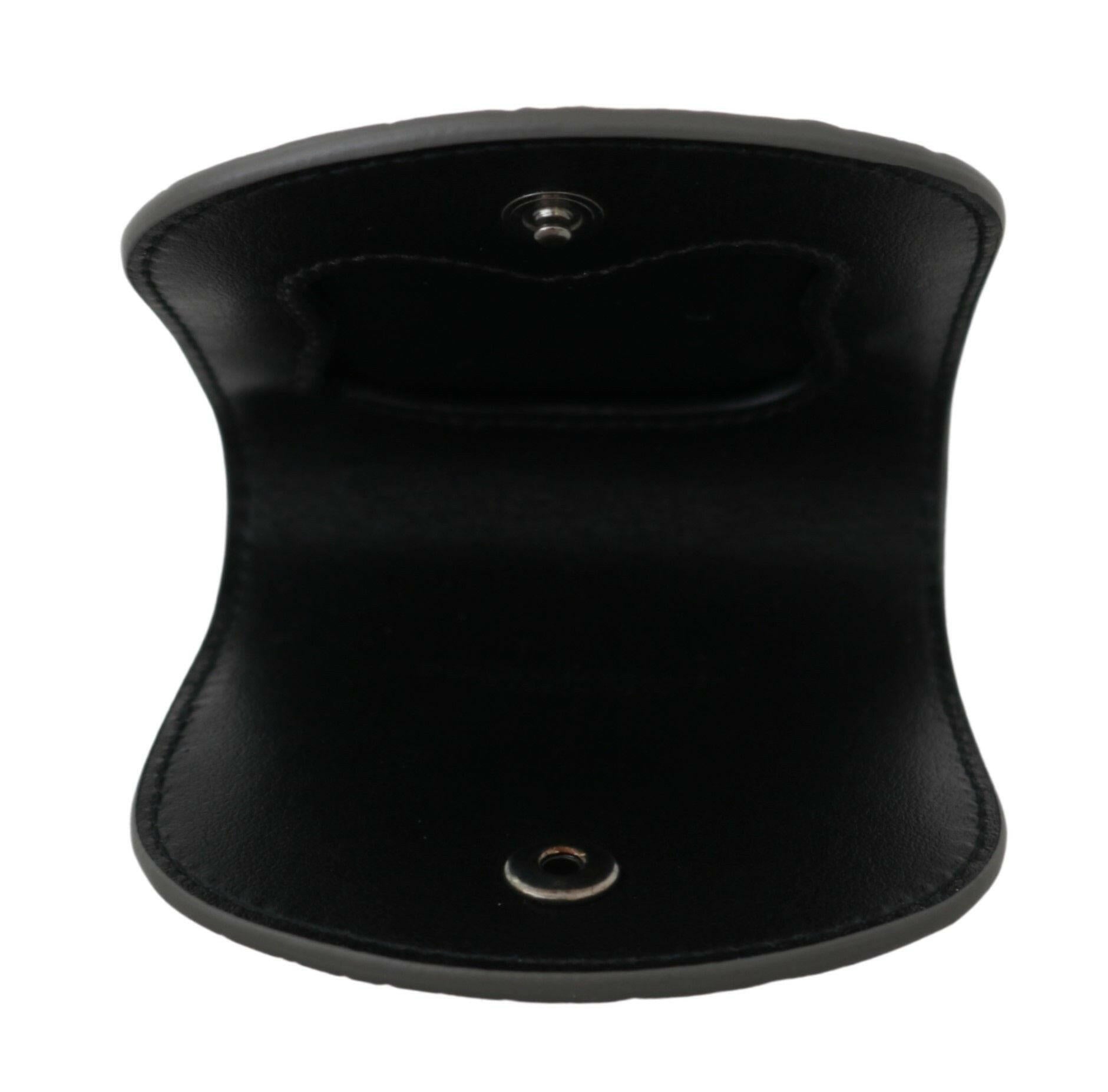 Dolce & Gabbana Gray Exotic Skin Condom Case Holder Pocket Wallet -  Leather Accessory for Men -  Dolce & Gabbana.