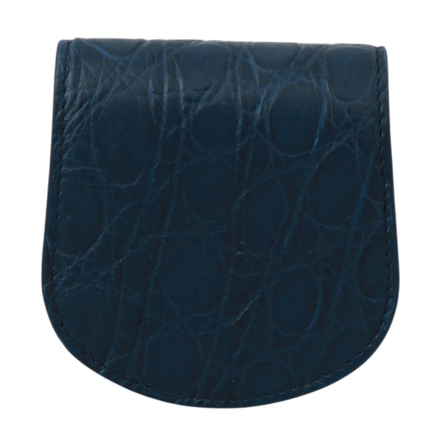 Dolce & Gabbana Blue Leather Holder Pocket Condom Case -   -  Dolce & Gabbana.