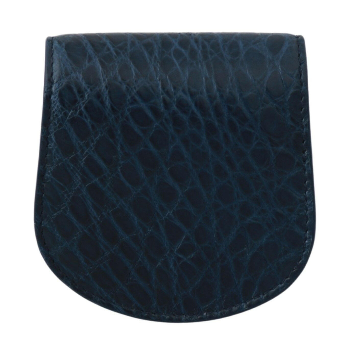 Dolce & Gabbana Blue Holder Pocket Wallet Blue Exotic Skin Condom Case -   -  Dolce & Gabbana.