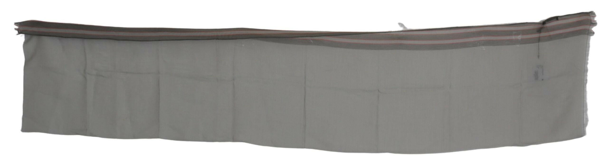 Costume National Gray Fringe Neck Wrap Cotton Scarf -   -  Costume National.