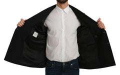 Dolce & Gabbana Black Slim Fit Jacket Coat Wool Blazer -   -  Dolce & Gabbana.