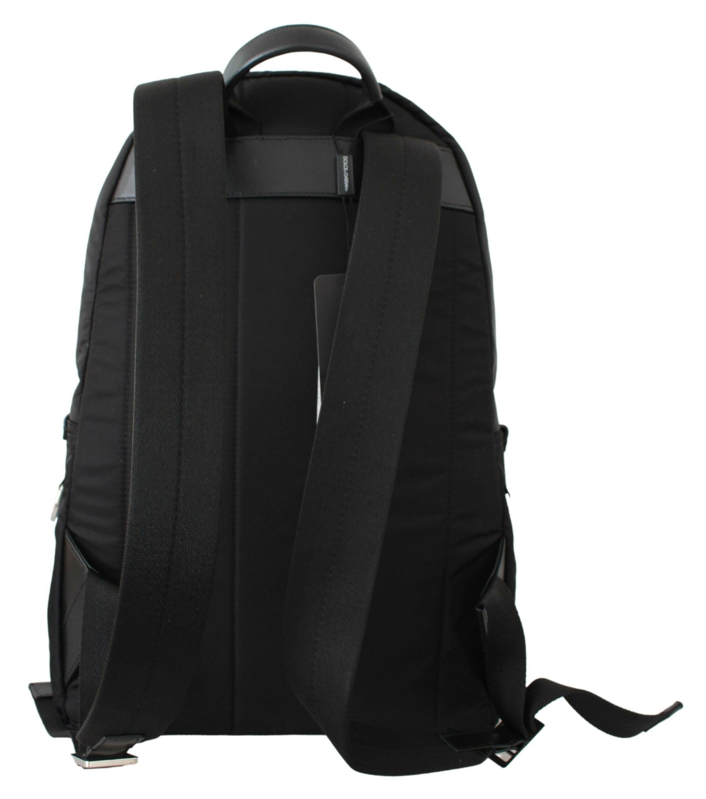 Dolce & Gabbana Black Golden Pig of the Year School Backpack -   -  Dolce & Gabbana.