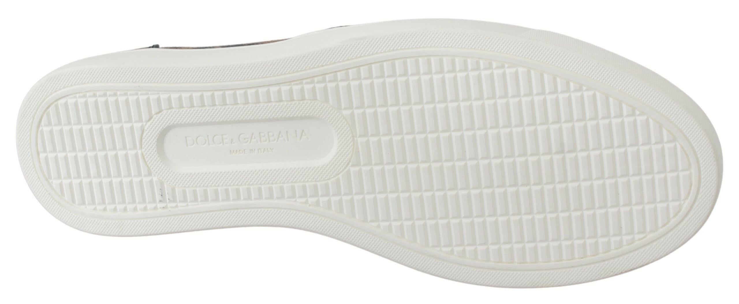 Dolce & Gabbana Leather Leopard #dgfamily Loafers Shoes -   -  Dolce & Gabbana.